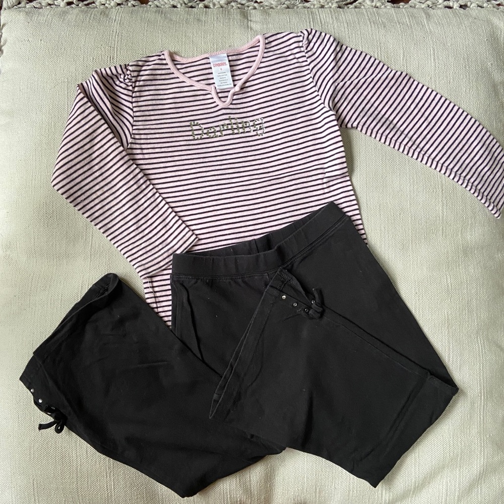 🧡Gymboree yoga outfit set